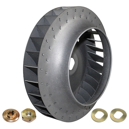 Volkswagen 4 Pcs: Fan/Hub/Nut F/Doghouse Cooling Fan W/H, Ac119230 AC119230